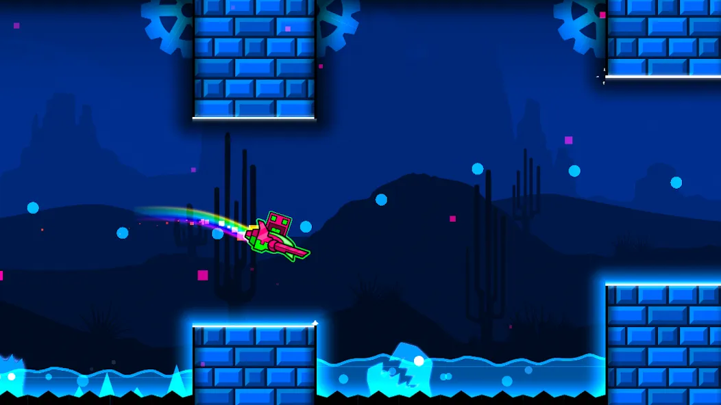 Geometry Dash SubZero (Геометрия Даш СабЗеро) [МОД: Бесконечные деньги, Монеты и Мега MOD] Screenshot 4
