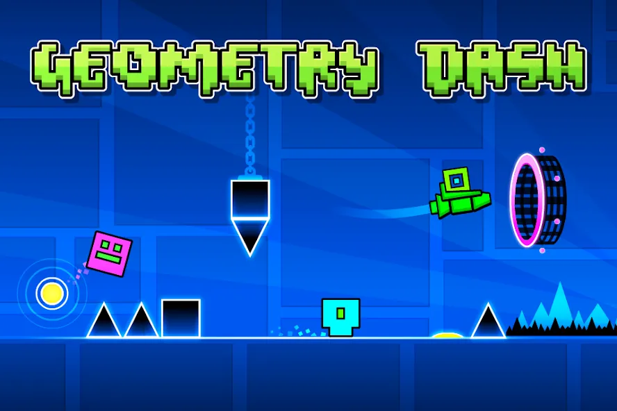 Geometry Dash Lite (Геометрия Дэш Лайт) [MOD: Много монет/Энергии] - Скриншот 1