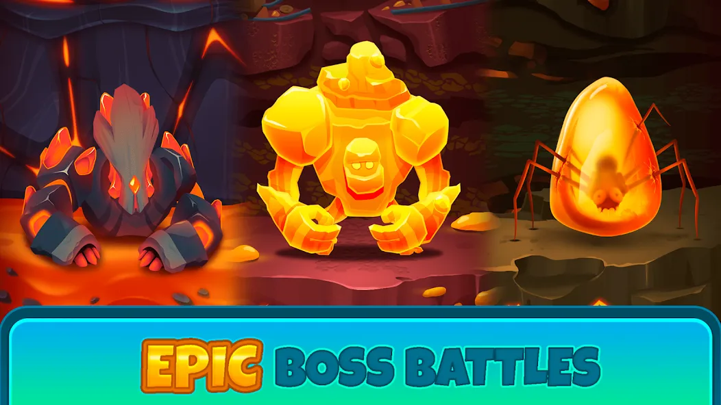 Deep Town: Idle Mining Tycoon (Дип Таун) [MOD: Много монет/Энергии] - Скриншот 2