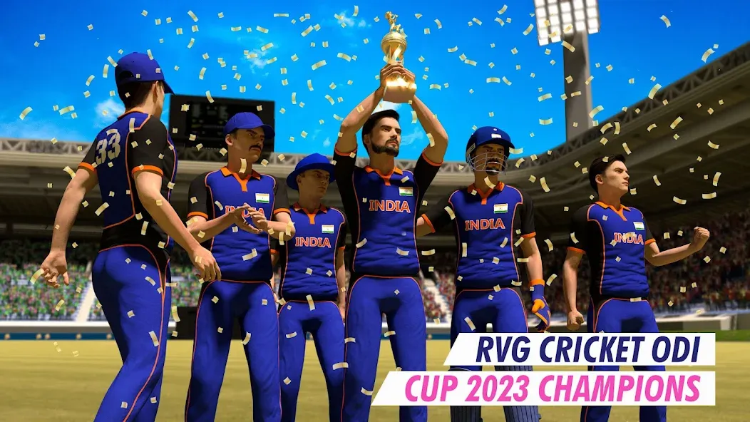 RVG Real World Cricket Game 3D (РВГ Реальная Мировая Крикетная Игра 3D) [МОД: Бесконечные деньги, Монеты и Мега MOD] Screenshot 3