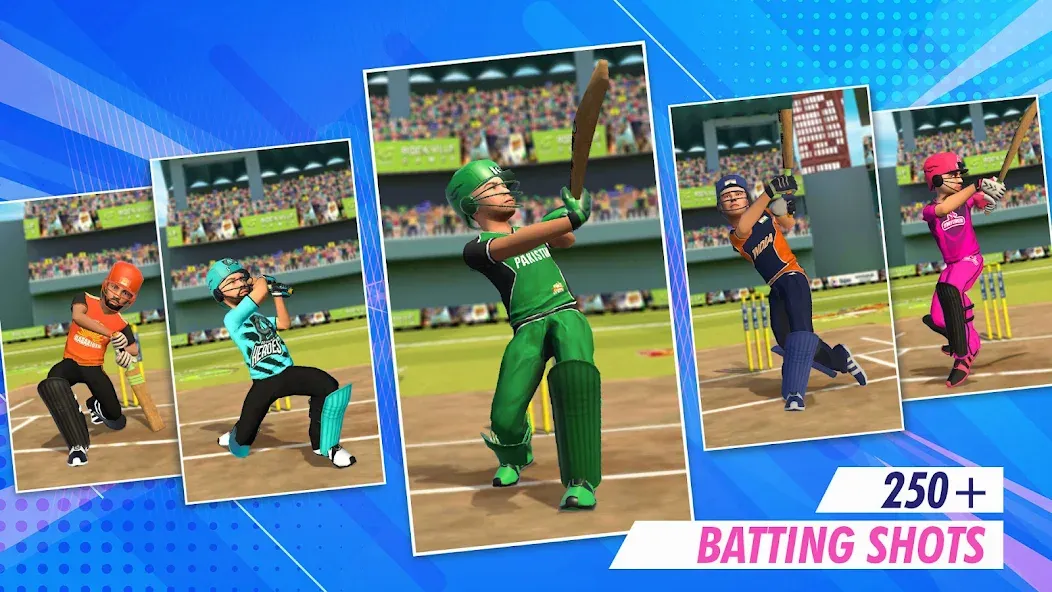 RVG Real World Cricket Game 3D (РВГ Реальная Мировая Крикетная Игра 3D) [МОД: Бесконечные деньги, Монеты и Мега MOD] Screenshot 4