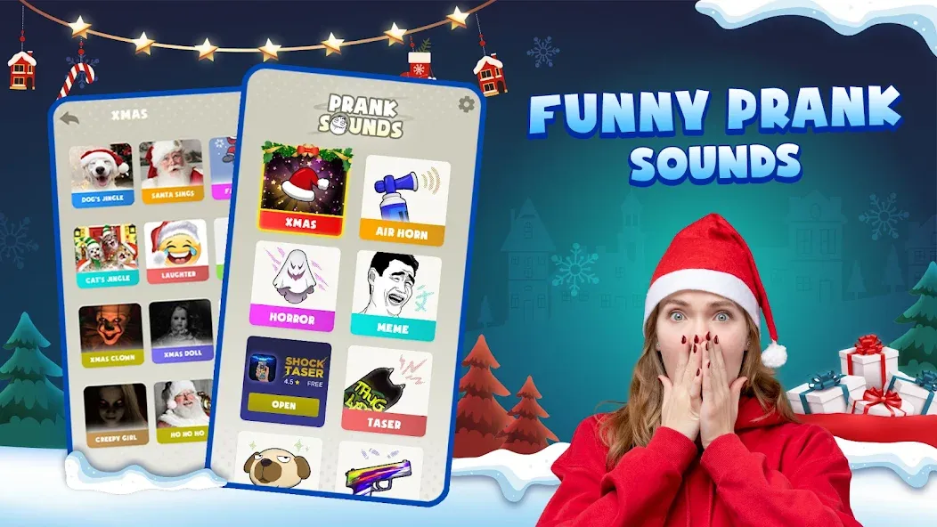 Prank sounds: haircut & fart [МОД: Все открыто, Дополнительные деньги и Меню MOD] Screenshot 1