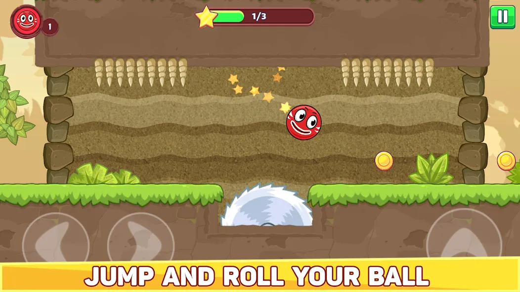 Roller Ball 5 : Ball Bounce (Роллер Болл 5) [МОД: Меню, Бесконечные монеты и Открытые уровни] Screenshot 1