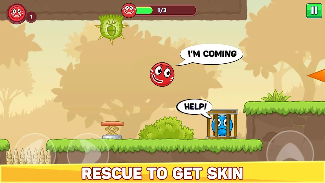 Roller Ball 5 : Ball Bounce (Роллер Болл 5) [МОД: Меню, Бесконечные монеты и Открытые уровни] Screenshot 2