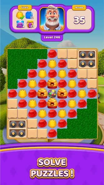 Mayor Match (Мэйор Мэтч) [МОД: Бесконечные деньги, Монеты и Мега MOD] Screenshot 3