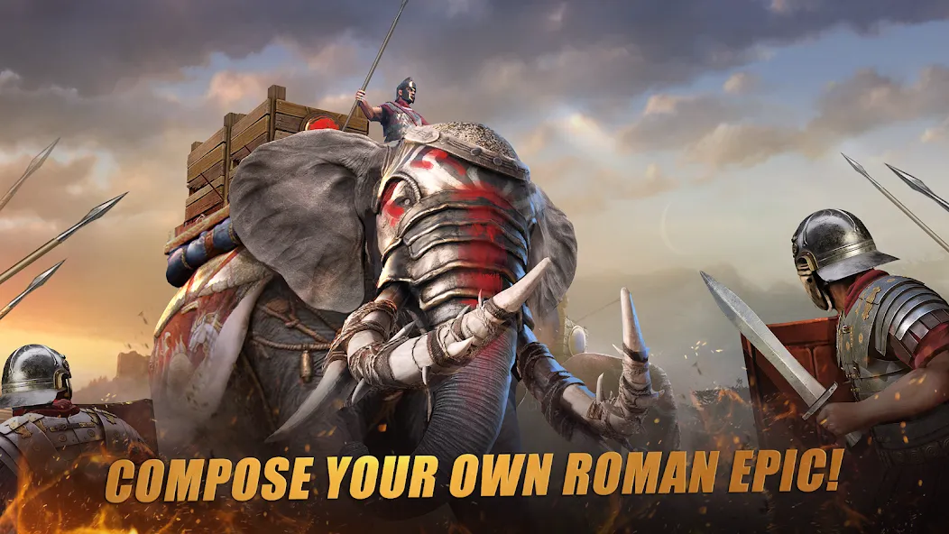 Grand War: Rome Strategy Games (Гранд Вар) [МОД: Деньги, Монеты и Меню MOD] Screenshot 3
