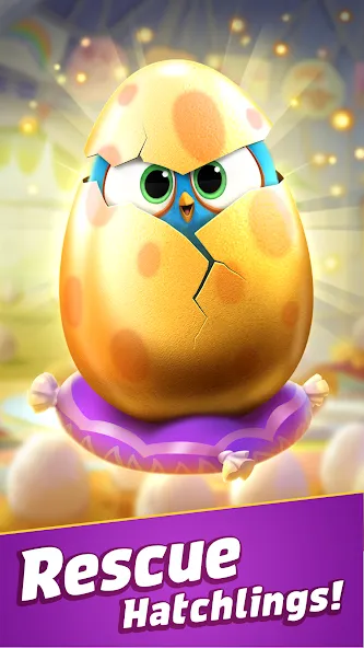 Angry Birds Match 3 (Энгри Бердс Матч 3) [МОД: Много денег, Монет и Все открыто] Screenshot 2