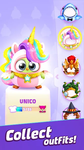 Angry Birds Match 3 (Энгри Бердс Матч 3) [МОД: Много денег, Монет и Все открыто] Screenshot 3