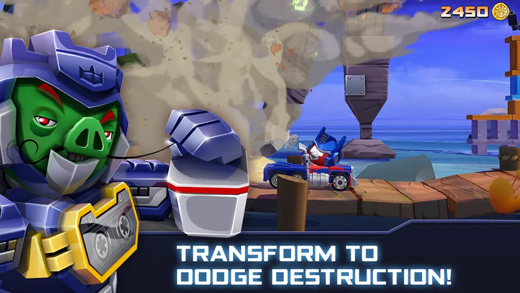 Angry Birds Transformers (Энгри Брдс Трансформеры) [MOD: Бесконечные деньги] - Скриншот 4