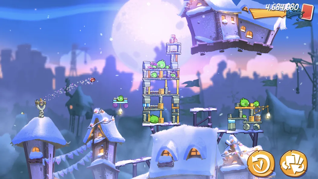 Angry Birds 2 (Энгри Бердс 2) [МОД: Много монет, Открытые уровни и Мега MOD] Screenshot 1