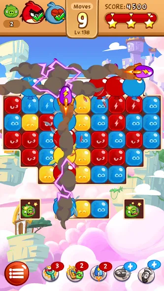 Angry Birds Blast (Энгри Бердс Бласт) [МОД: Бесконечные деньги, Монеты и Мега MOD] Screenshot 2