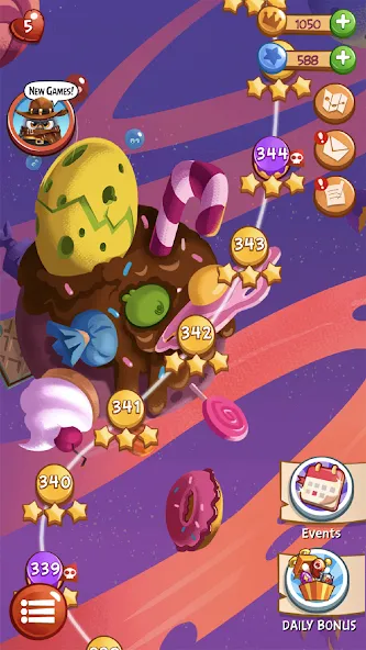 Angry Birds Blast (Энгри Бердс Бласт) [МОД: Бесконечные деньги, Монеты и Мега MOD] Screenshot 3