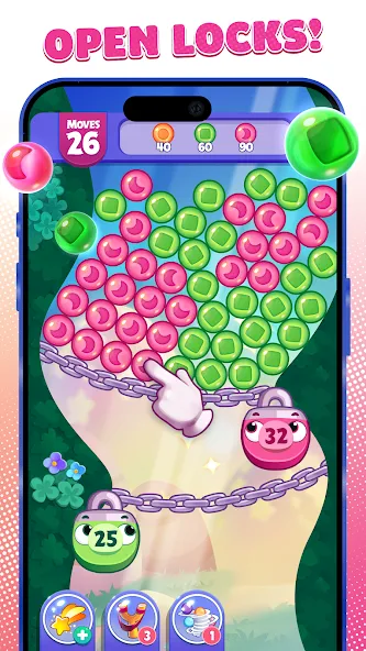 Angry Birds Dream Blast (Энгри Бердс Дрим Бласт) [МОД: Бесконечные деньги, Монеты и Мега MOD] Screenshot 1