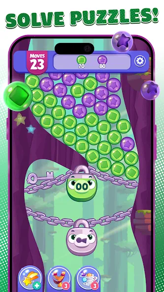 Angry Birds Dream Blast (Энгри Бердс Дрим Бласт) [МОД: Бесконечные деньги, Монеты и Мега MOD] Screenshot 2