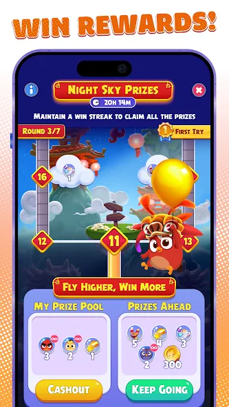 Angry Birds Dream Blast (Энгри Бердс Дрим Бласт) [МОД: Бесконечные деньги, Монеты и Мега MOD] Screenshot 4