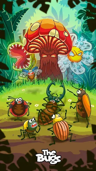 The Bugs [МОД: Много монет, Открытые уровни и Мега MOD] Screenshot 1
