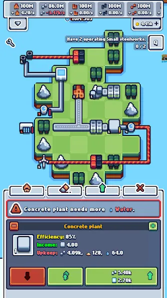 Production Chain Tycoon (Продакшн Чейн Тайкун) [МОД: Деньги, Монеты и Меню MOD] Screenshot 2