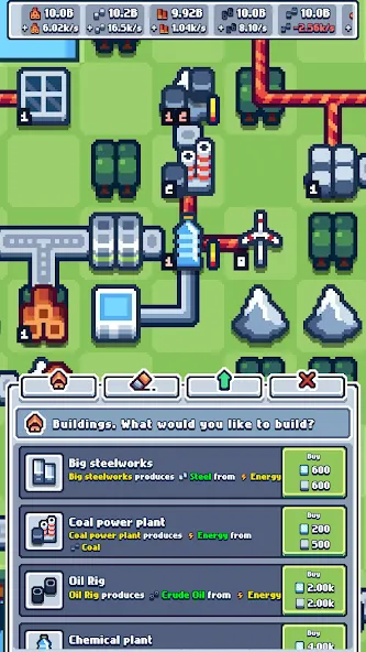 Production Chain Tycoon (Продакшн Чейн Тайкун) [МОД: Деньги, Монеты и Меню MOD] Screenshot 4