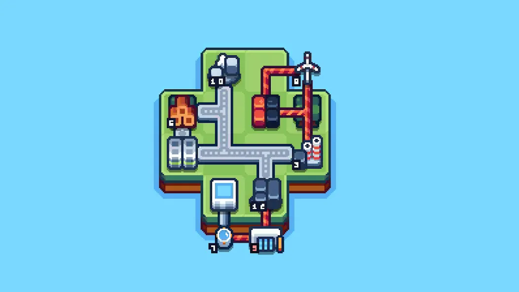 Production Chain Tycoon (Продакшн Чейн Тайкун) [МОД: Деньги, Монеты и Меню MOD] Screenshot 5
