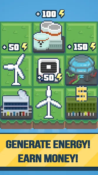 Reactor - Energy Sector Tycoon [МОД: Меню, Бесконечные монеты и Открытые уровни] Screenshot 5