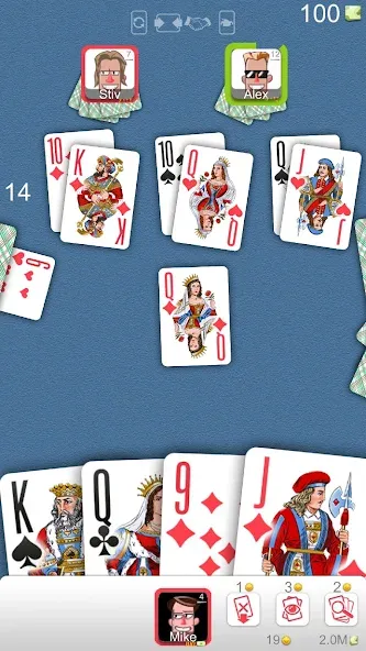 Durak Online [МОД: Много монет, Открытые уровни и Мега MOD] Screenshot 1