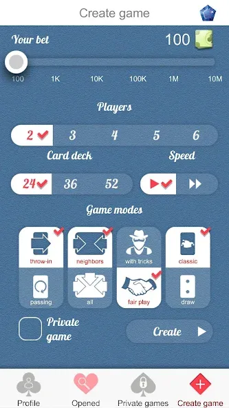 Durak Online [МОД: Много монет, Открытые уровни и Мега MOD] Screenshot 2