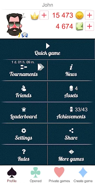 Mau Mau Online [МОД: Деньги, Монеты и Меню MOD] Screenshot 5