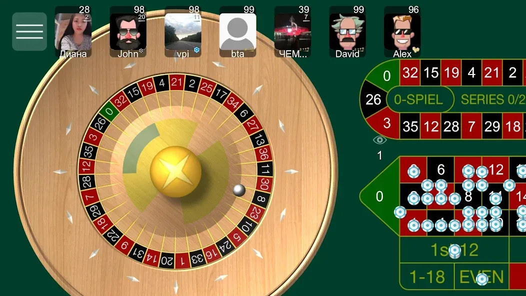 Roulette Online [МОД: Бесконечные деньги, Монеты и Мега MOD] Screenshot 3