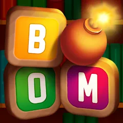 Скачать Wordboom - Online Word Game [МОД: Все открыто, Дополнительные деньги и Меню MOD] | Взлом Wordboom - Online Word Game на Андроид