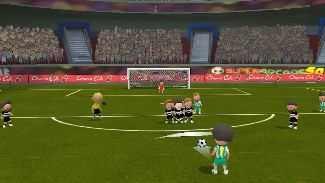 Super Arcade Soccer Mobile (упер Аркадный Футбол Мобильный) [МОД: Много денег, Монет и Все открыто] Screenshot 2