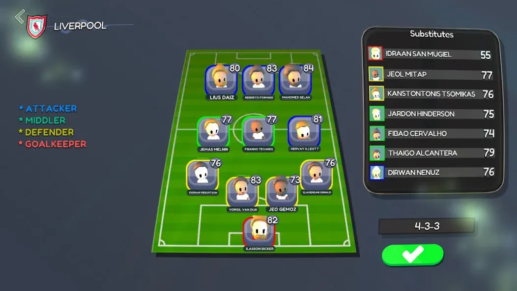 Super Arcade Soccer Mobile (упер Аркадный Футбол Мобильный) [МОД: Много денег, Монет и Все открыто] Screenshot 4