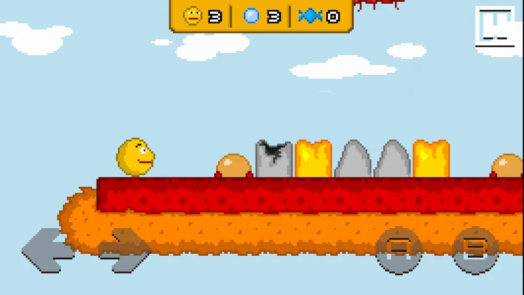 Kolobok Adventures inside Fox [МОД: Деньги, Монеты и Меню MOD] Screenshot 3