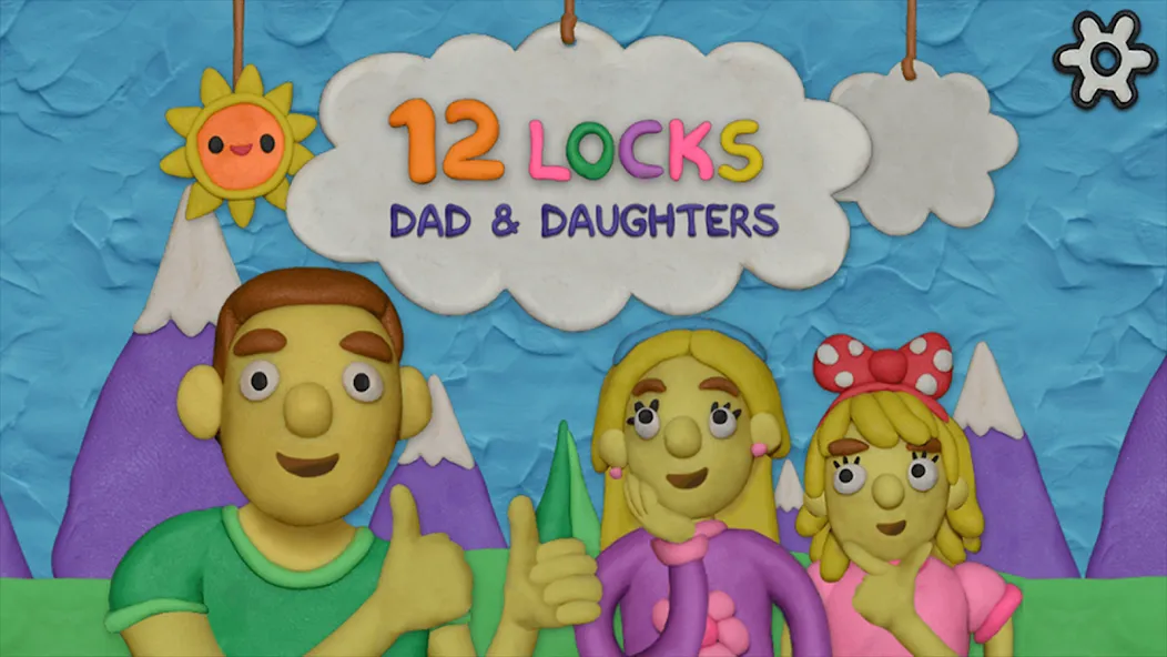 12 Locks Dad and daughters [МОД: Деньги, Монеты и Меню MOD] Screenshot 1