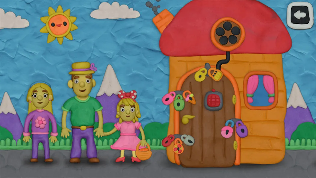 12 Locks Dad and daughters [МОД: Деньги, Монеты и Меню MOD] Screenshot 2