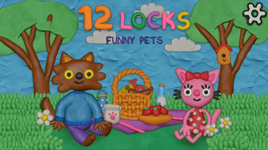 12 Locks Funny Pets (Замков) [МОД: Все открыто, Дополнительные деньги и Меню MOD] Screenshot 1
