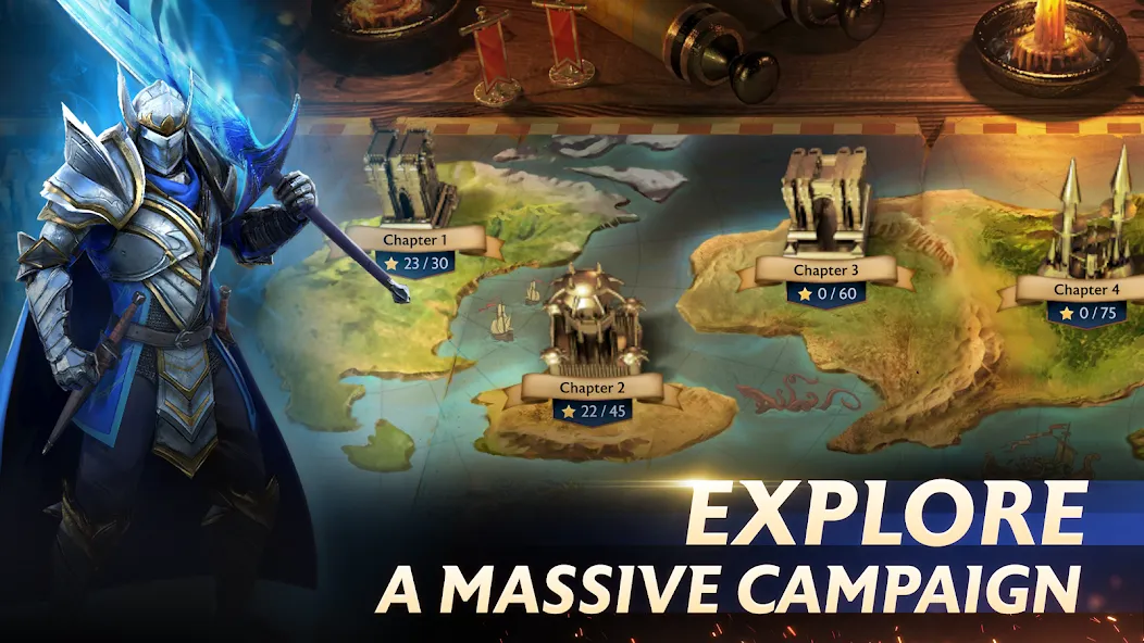 Towers and Titans (Тауэрс энд Титанс) [MOD: Много монет/Энергии] - Скриншот 4