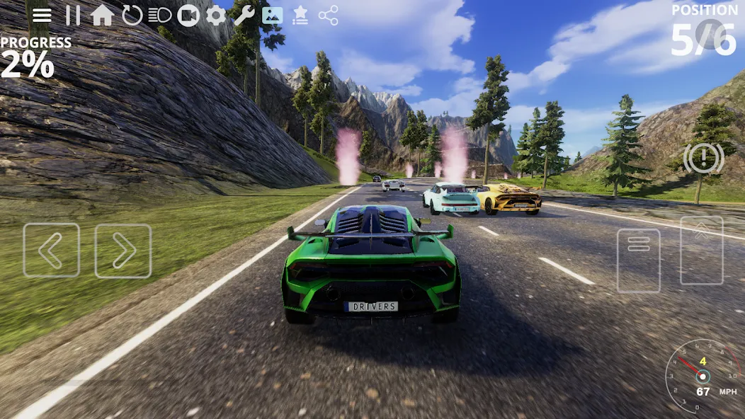 Drive.RS : Open World Racing [МОД: Бесконечные деньги, Монеты и Мега MOD] Screenshot 4
