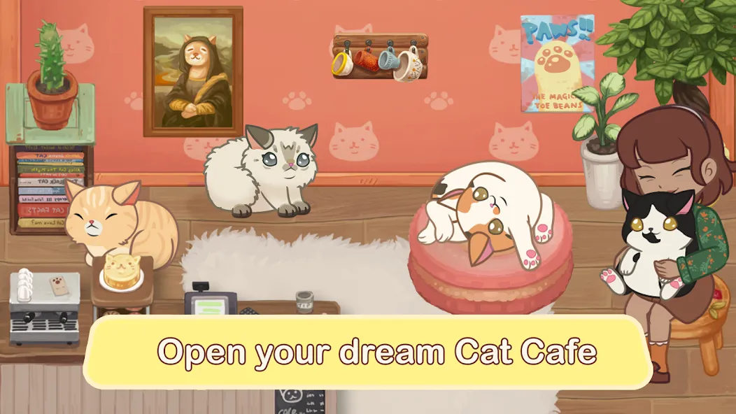 Furistas Cat Cafe (Фуристас) [МОД: Деньги, Монеты и Меню MOD] Screenshot 1