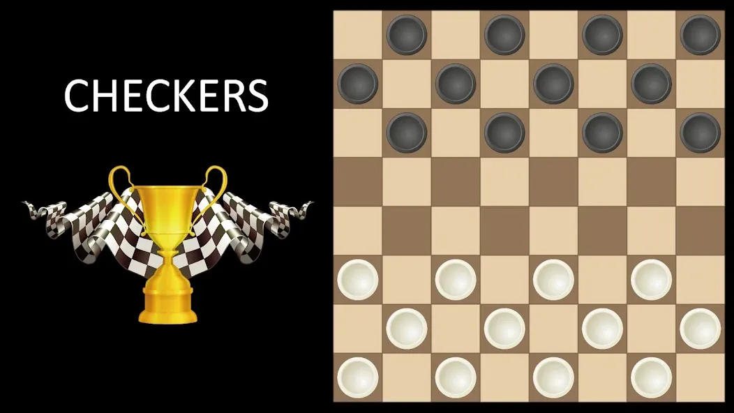 Checkers With Friends Game [МОД: Меню, Бесконечные монеты и Открытые уровни] Screenshot 1
