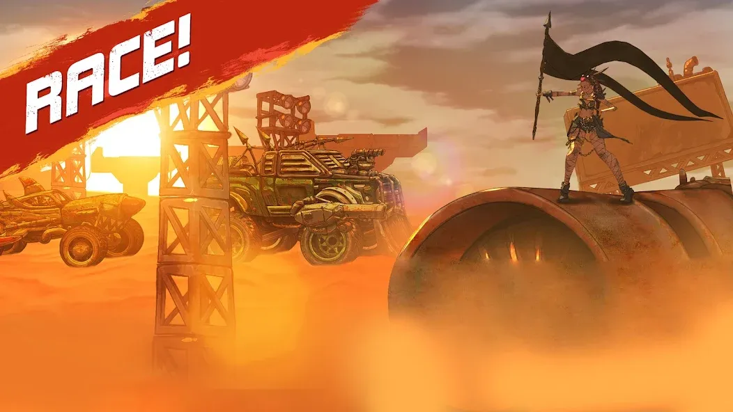 Road Warrior: Nitro Car Battle (Роуд Ворриор Нитро) [МОД: Много денег, Монет и Все открыто] Screenshot 2