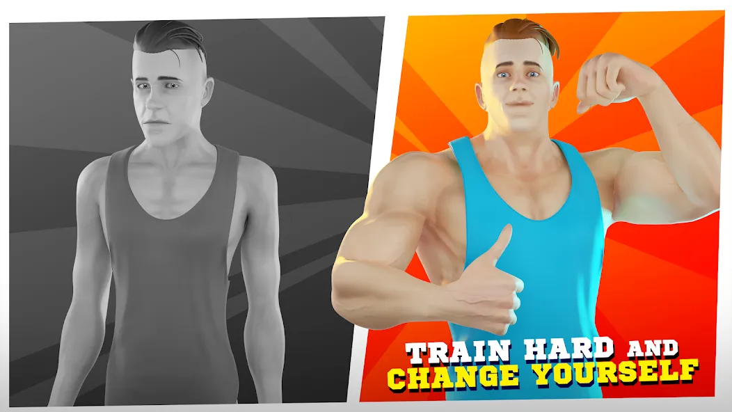 Fitness Gym Bodybuilding Pump [МОД: Все открыто, Дополнительные деньги и Меню MOD] Screenshot 3