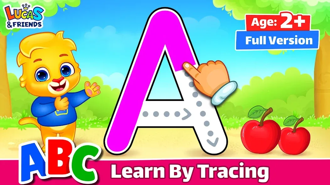 ABC Kids - Tracing & Phonics (ЭйБиСи Кидс) [МОД: Деньги, Монеты и Меню MOD] Screenshot 1