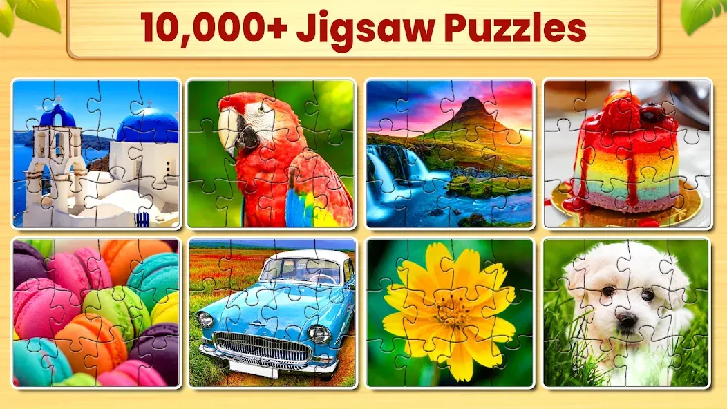 Jigsaw Puzzles: Picture Puzzle [МОД: Много денег, Монет и Все открыто] Screenshot 2