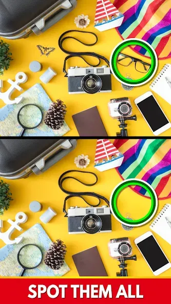 Find The Differences - Spot it [МОД: Бесконечные деньги, Монеты и Мега MOD] Screenshot 2