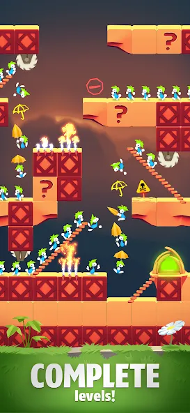 Lemmings (Леммингс) [МОД: Бесконечные деньги, Монеты и Мега MOD] Screenshot 1