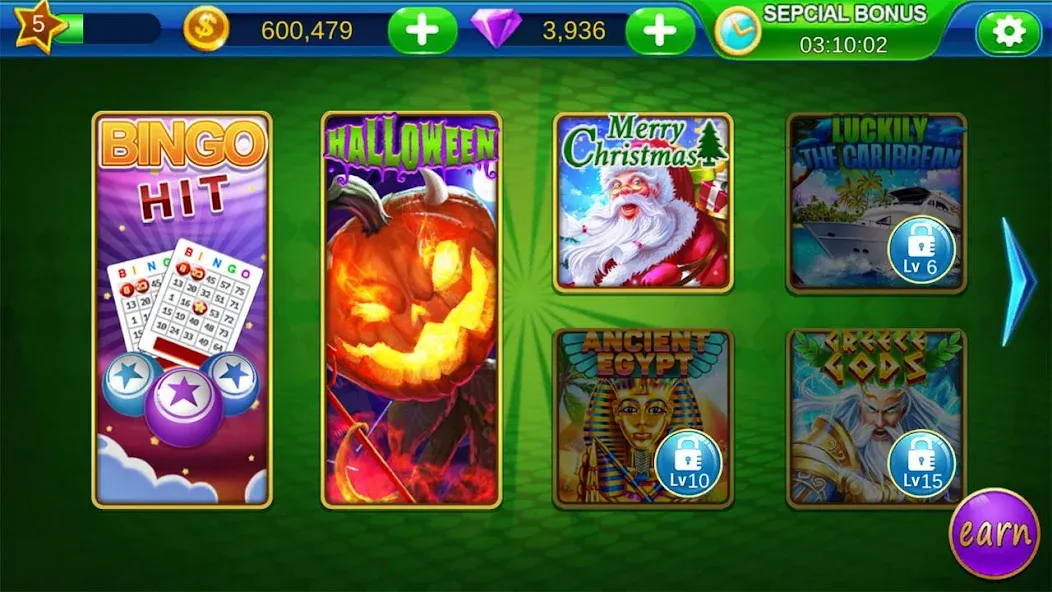 Offline Vegas Casino Slots (Офлайн Вегас Казино Слоты) [МОД: Деньги, Монеты и Меню MOD] Screenshot 2