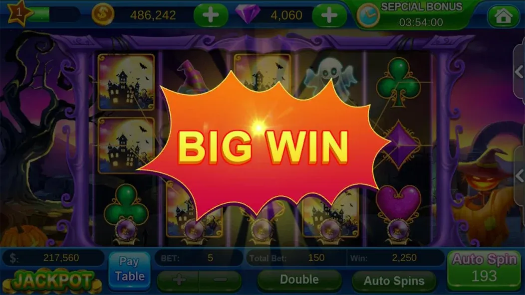 Offline Vegas Casino Slots (Офлайн Вегас Казино Слоты) [МОД: Деньги, Монеты и Меню MOD] Screenshot 4