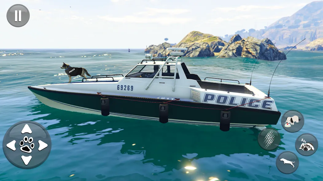 Toby Police Dog Sim: Dogs Game [МОД: Бесконечные деньги, Монеты и Мега MOD] Screenshot 2