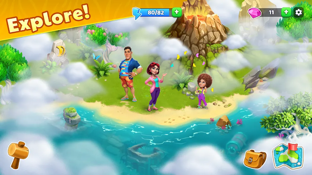 Bermuda Adventures Farm Island (Бермудские приключения) [МОД: Деньги, Монеты и Меню MOD] Screenshot 4