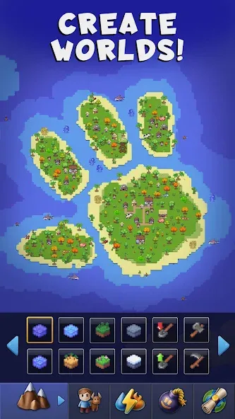 Galactory - Sandbox Simulator (Галактори) [МОД: Меню, Бесконечные монеты и Открытые уровни] Screenshot 2